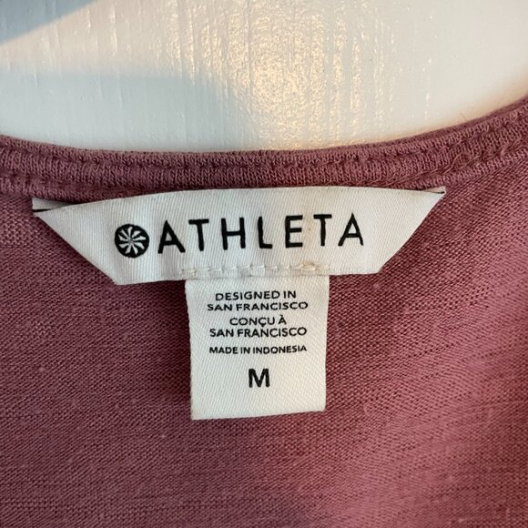 Athleta Mauve Sleeveless Wrap Tank/Sleeveless Top - Picture 6 of 6